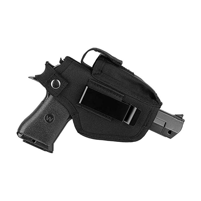 Tactical Holster With Clip Pocket Hidden Carrying Case IWB Left Right