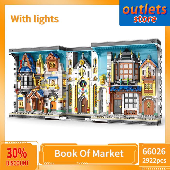 66026 Creative Expert Street View European Century Book of Market