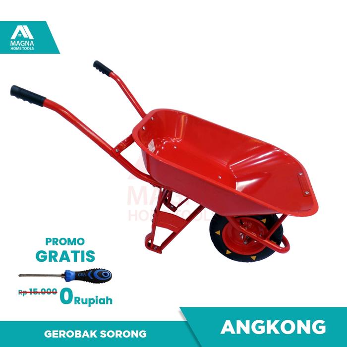 Gerobak Angkong Sorong Pasir/Bangunan Ban Hidup
