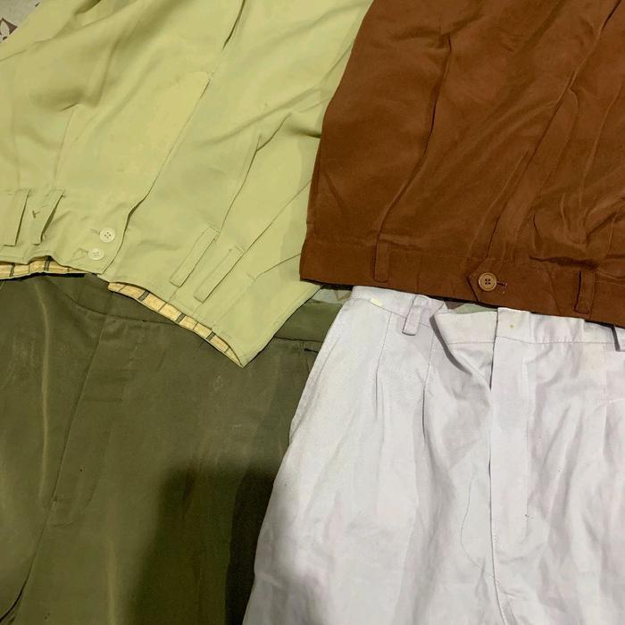 Celana bahan, kerja-ngampus-main Panjang Cewek Dewasa