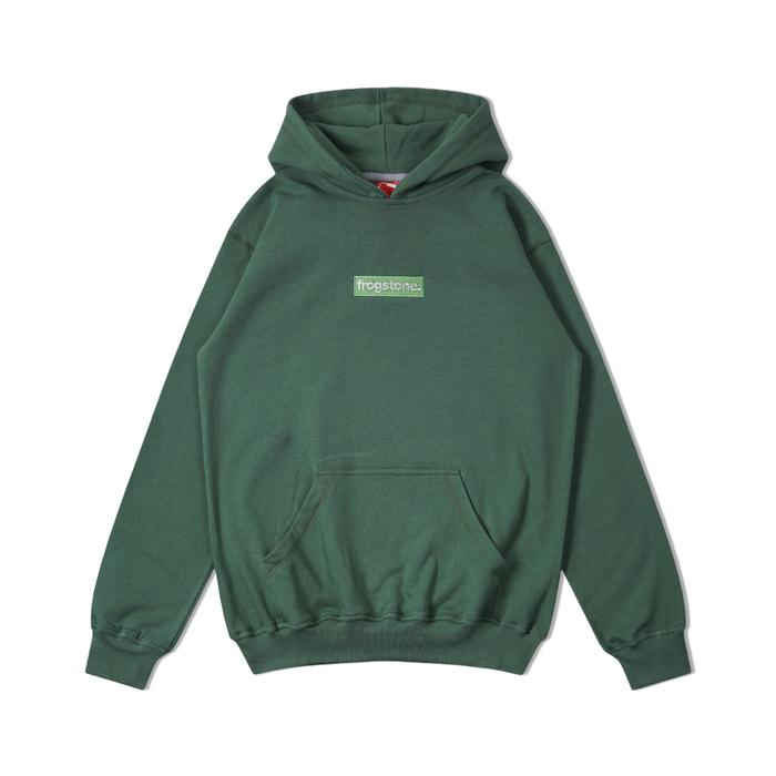 Frogstone - FT H BOX GREEN - Hoodie Pria Kaos Cowok Distro