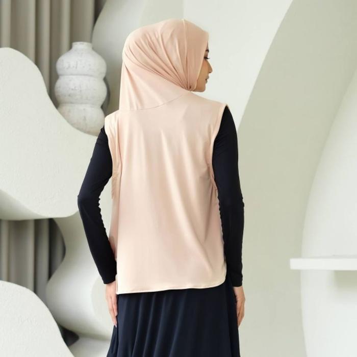 New Omix Rompi Hijab Olahraga Spandex Anti-Gerah Best Quality