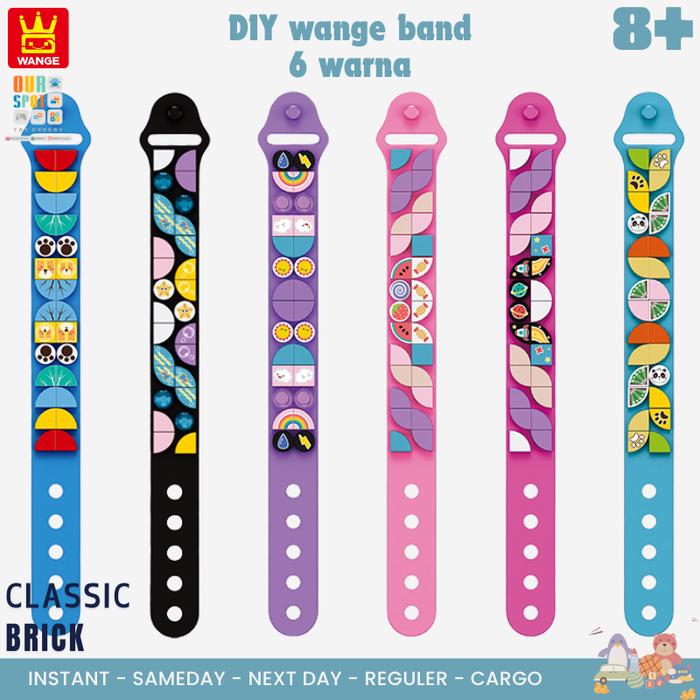Wange DIY gelang creative brick - diy creative bracelet