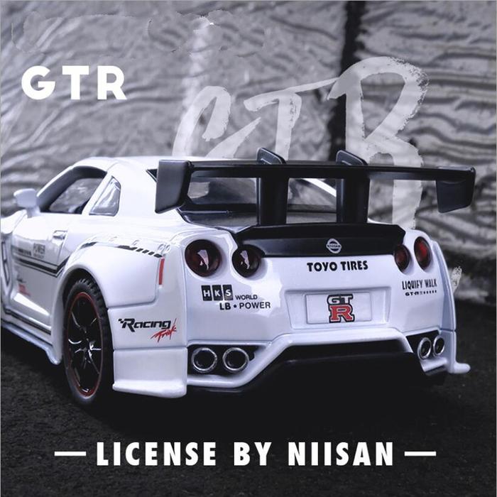 1:32 Alloy Car New Nissan-GTR R35 JDM Alloy Car Sports Car Model