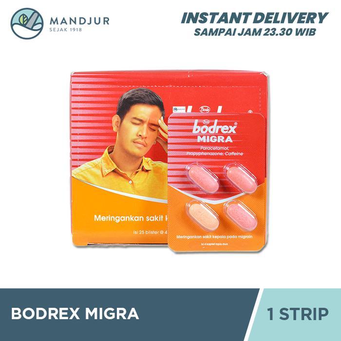 Bodrex Migra - Obat Sakit Kepala Sebelah / Migrain