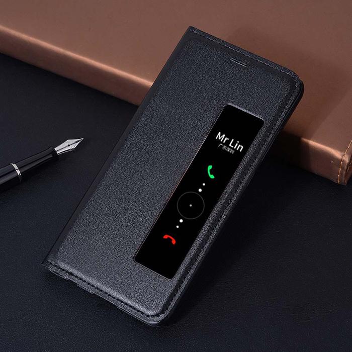 Flip Leather Smart View Case For Huawei P10 P9 Plus P8 Luxury