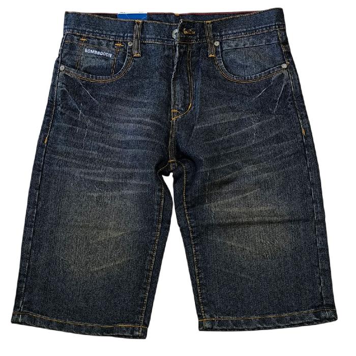 Celana Jeans Pendek Fashion Pria warna Biogreen Terbaru