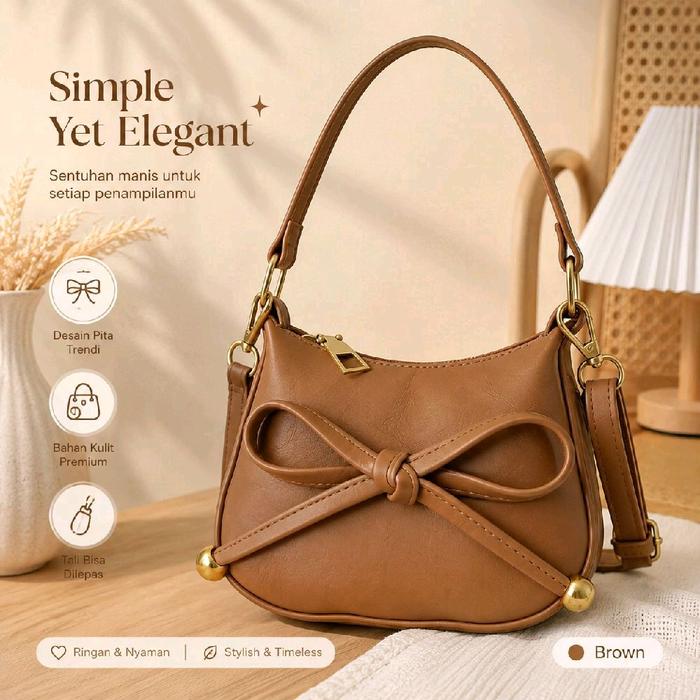 CALYA - Tas Miniatur Calya untuk Wanita dengan Desain Selempang Elegan dan Praktis Ukuran Miniatur F