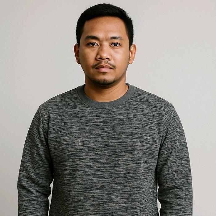 Sweater Crewneck unisex Topten Gray Misty Pria Wanita Distro Fleece Tebal Sweatshirt Hoodie