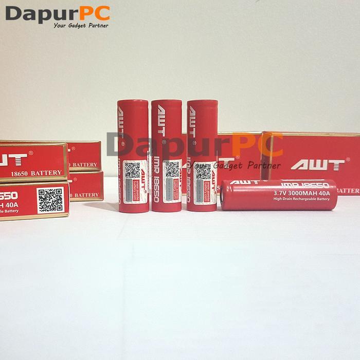 Battery 18650 3000 mAh 40A AWT