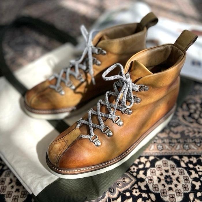 Grenson bobby hiker boots not diemme danner roa made in england size 41 paraboot