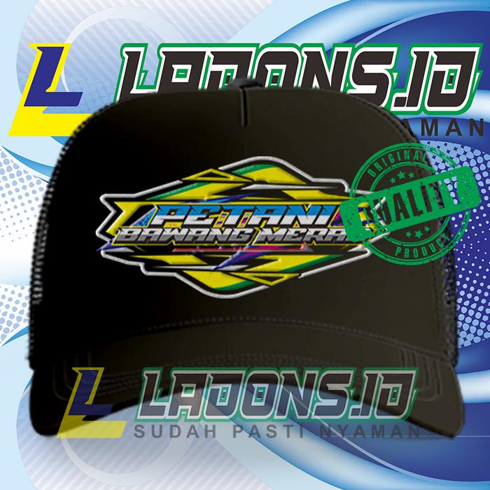 LADONS.ID TOPI TRUCKER JARING PREMIUM PETANI BAWANG MERAH Dewasa
