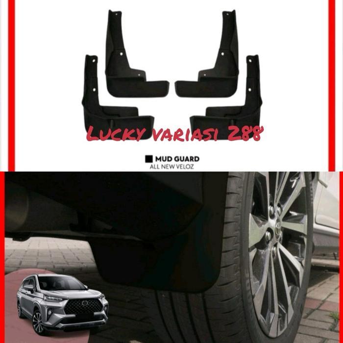 MUDGUARD MUD GUARD / KARPET LUMPUR VELOZ 2022 2023 2024 2025 2026Up KARPET RODA ALL NEW AVANZA VELOZ