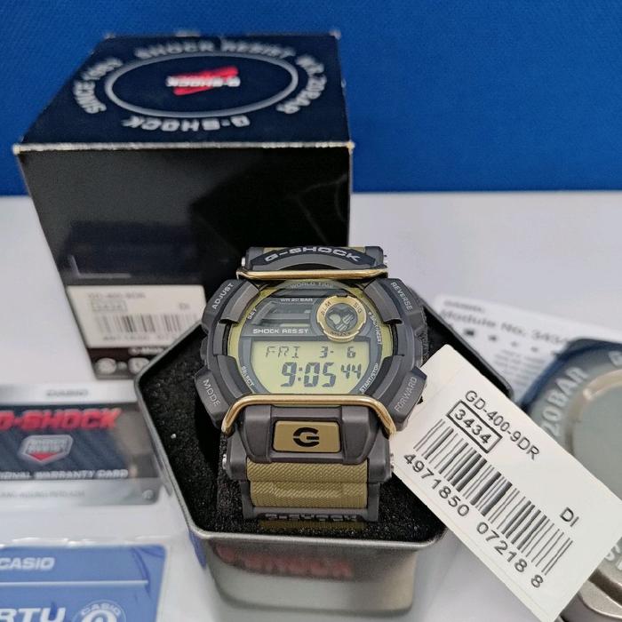 CASIO G-SHOCK GD-400 ORIGINAL - MULUS - SECOND