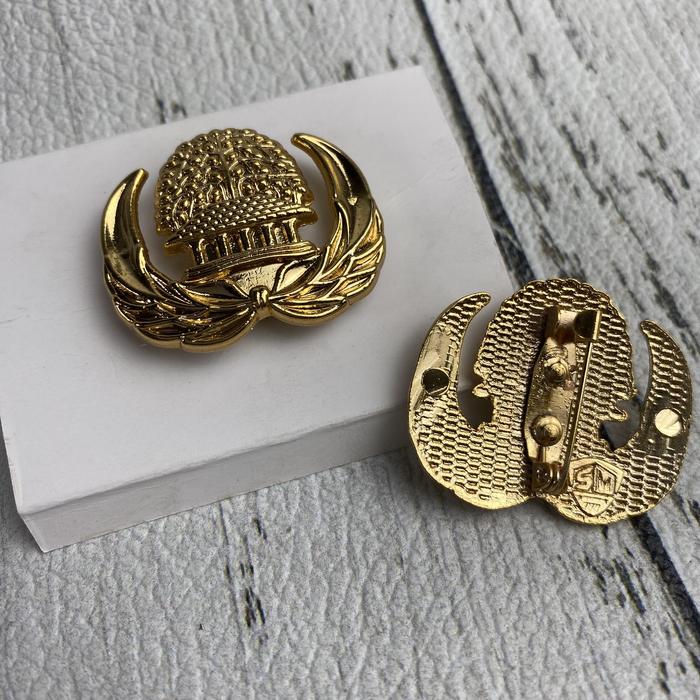 Pin KORPRI PENITI PREMIUM High Quality Lencana Korpri KUNINGAN ASLI Atribut PNS Bahan Cor Mengkilap