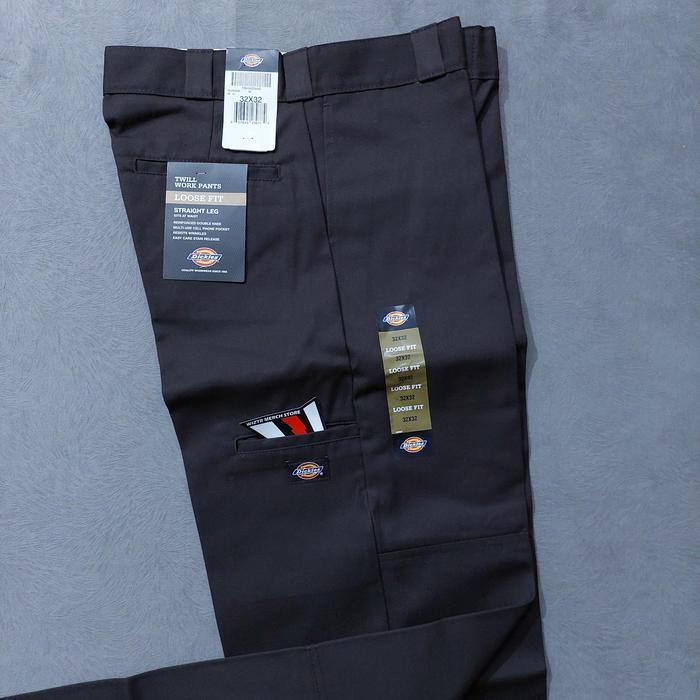 Longpants DICKIES 85283 LOOSE FIT CELL POCKET DOUBLE KNEE Dark Brown