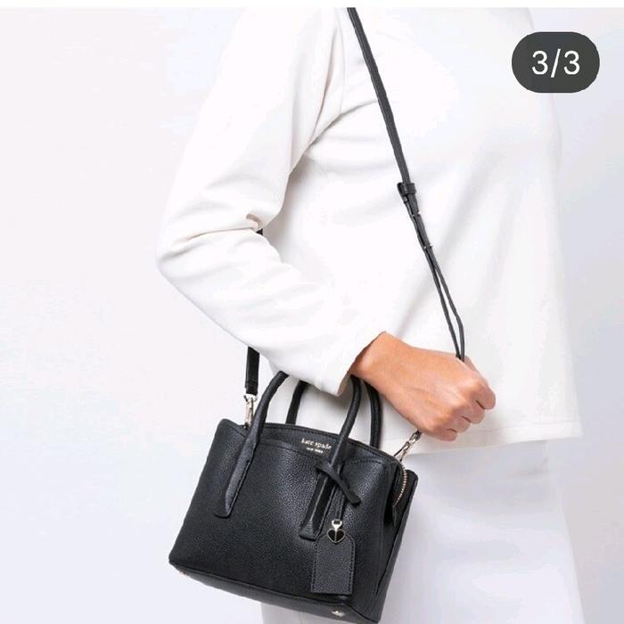 Margaux Mini Satchel Crossbody Black
