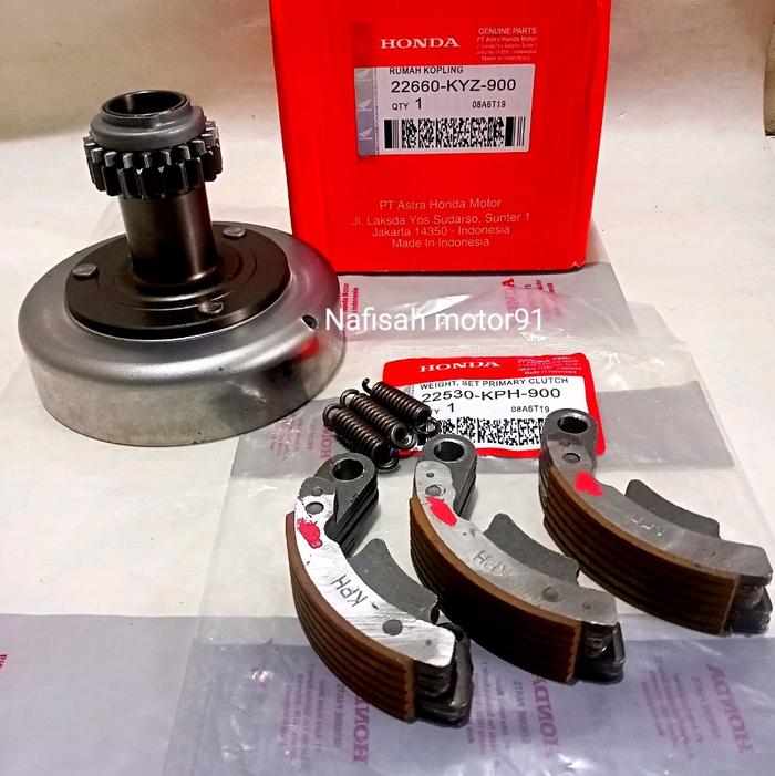 Lonceng Rumah Kopling Set KYZ Supra x 125 FGM Fi,Supra X 125 Helm in Injeksi,Blade fi 125, injeksi