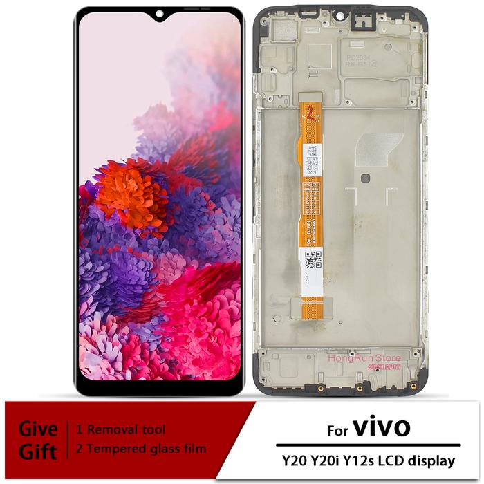 For VIVO Y20/Y20i/Y12S LCD Display Screen Touch Digitizer Assembly