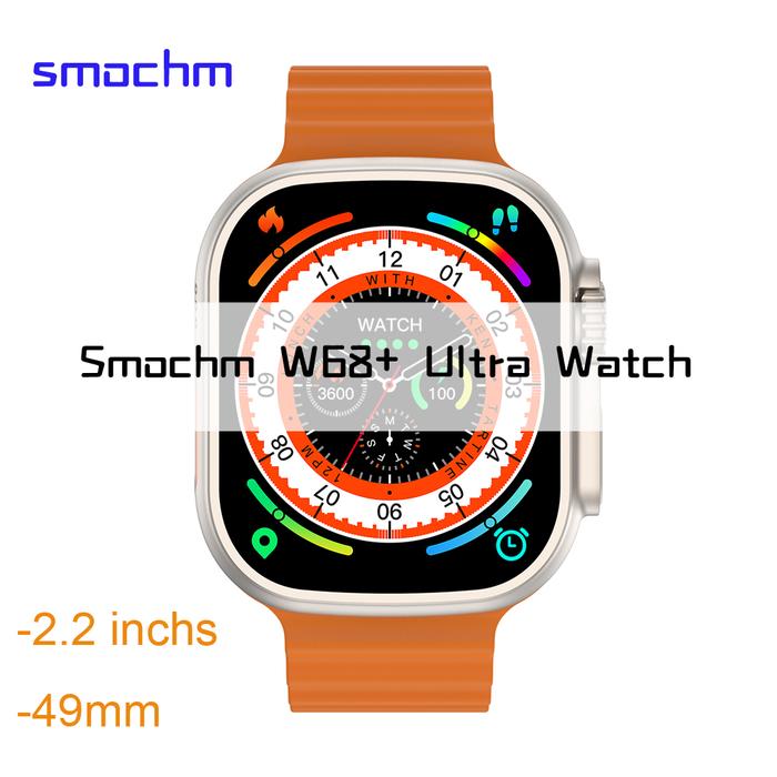 Smochm IWO W68 Plus Ultra 49MM Smart Watch 2.2 Big Screen Series 8