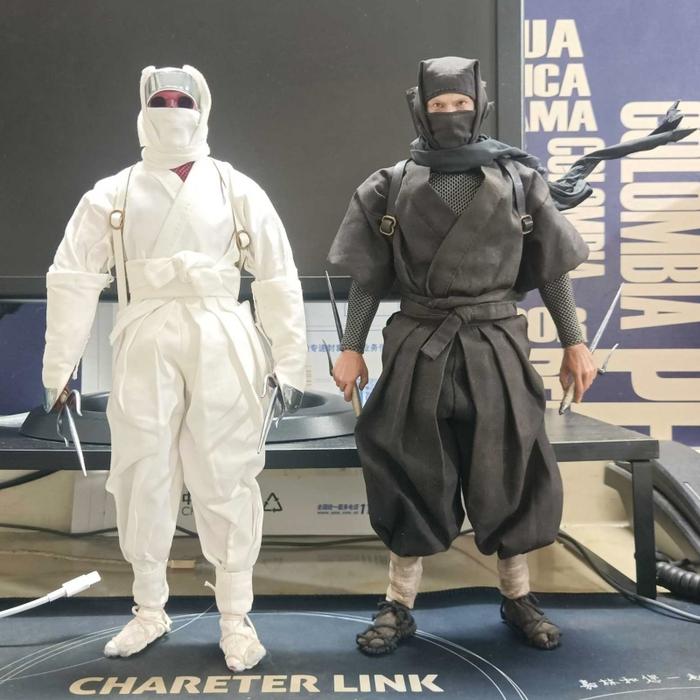 Vtoys X 6Inch+ Sn001 Sn002 Sn003 1/12 Shadow Ninja Agen Japanese Samurai Ninja With Weapon Full Set 