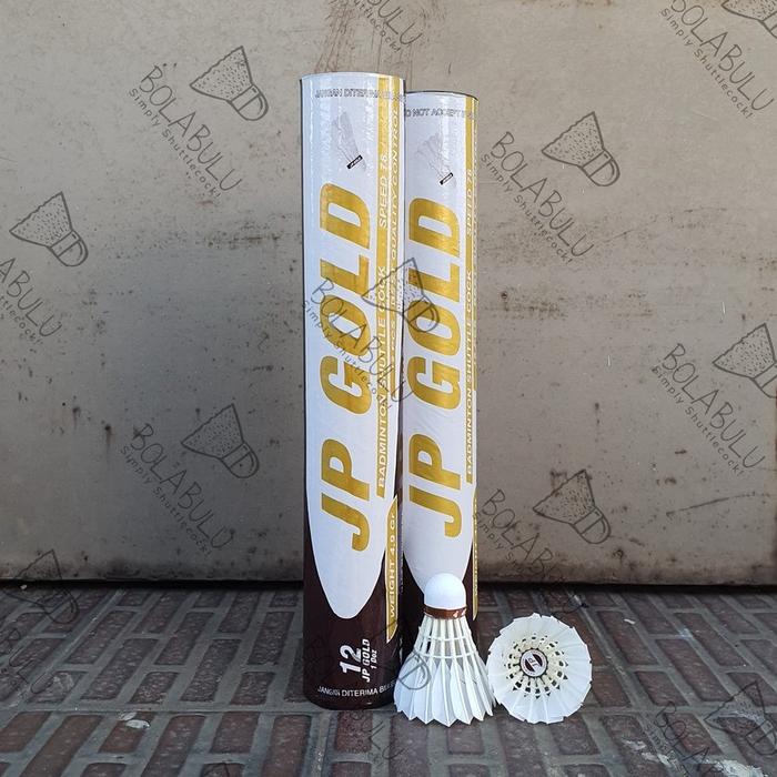 Shuttlecock Jp Gold Best Seller Bulu Awet