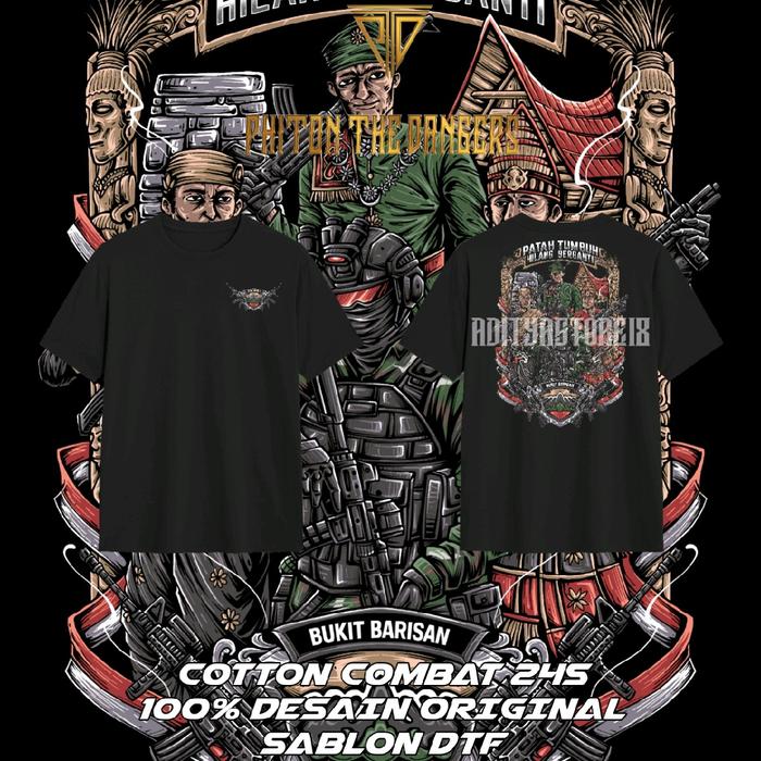 KAOS HOODIE KEMEJA TACTICAL KODAM BUKIT BARISAN