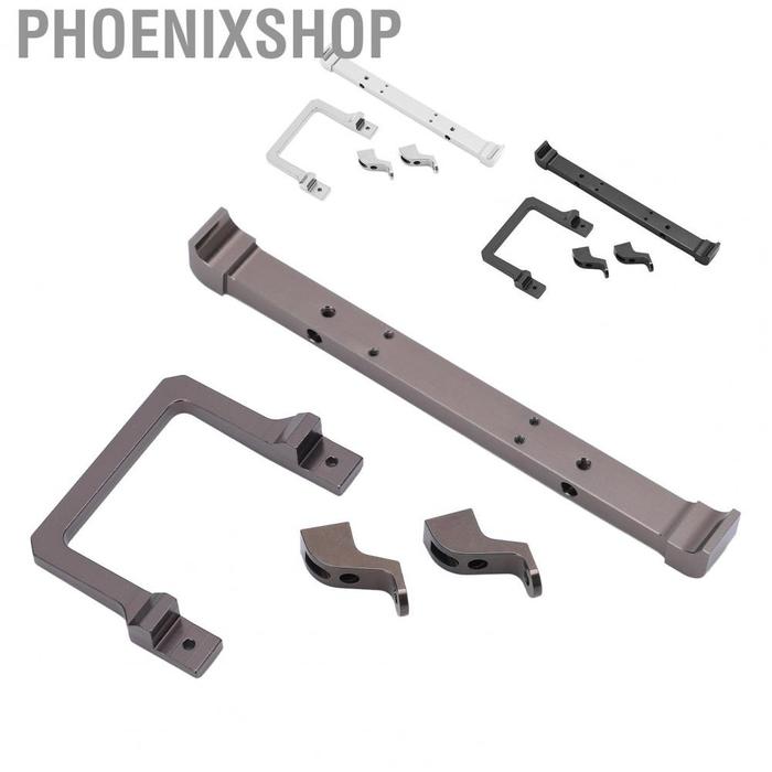 Phoenixshop Metal Front Bumper Protective RC Car for MN D90 99s 1/10
