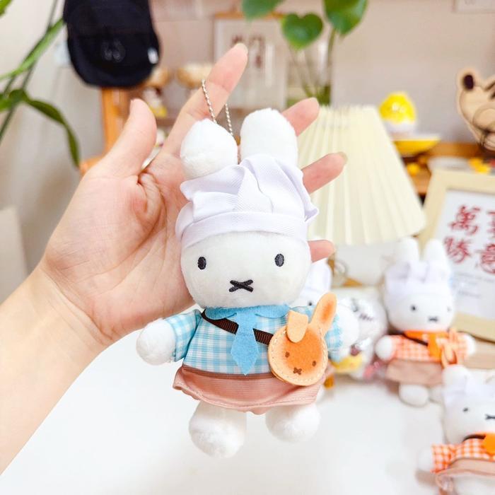 Miffy Chef Plush Doll Bagcharm | Gantungan tas Miffy