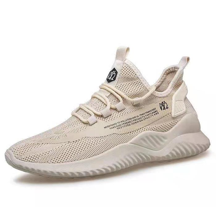 PBT SEPATU RAJUT PRIA ORI IMPORT CASUAL SPORT FASHION PL01 FREE BOX