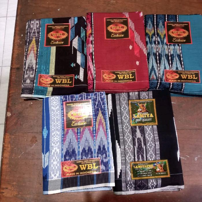 Lamiya & WBL Sarung Sutra Full Songket Warna Baru Lamiya Kualitas Terbaik dari Indonesia