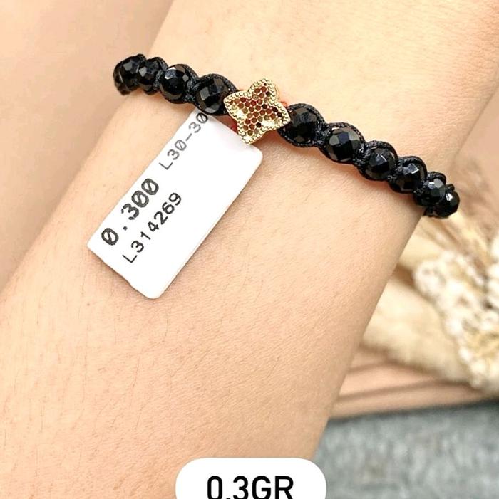 GELANG MOTE LIONTIN EMAS 100% ASLI