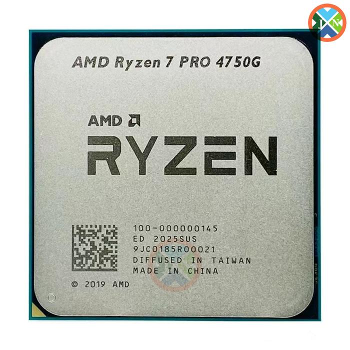 Used AMD Ryzen 7 PRO 4750G R7 PRO 4750G 3.6 GHz Eight-Core