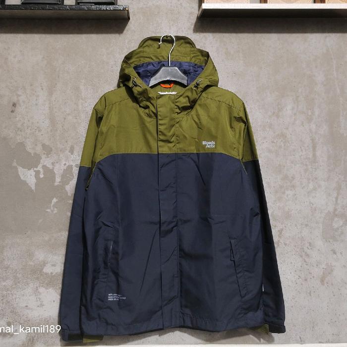 Jacket Outdoor BLOODS ACTV DELUGE GREEN NAVY ORIGINAL..!!! Jaket Pria Gunung Sport