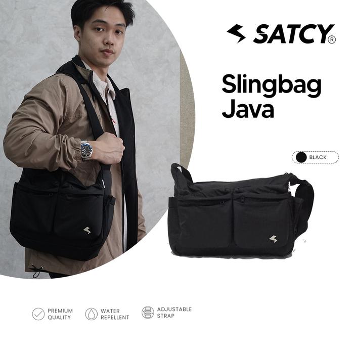Tas Slingbag Java | Tas slingbag pria wanita | Tas slingbag sekolah