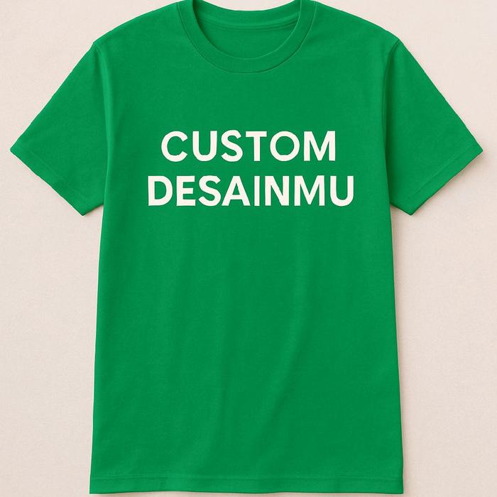 Kaos Anak Custom Bahan Cotton Combed 24s - Fashion