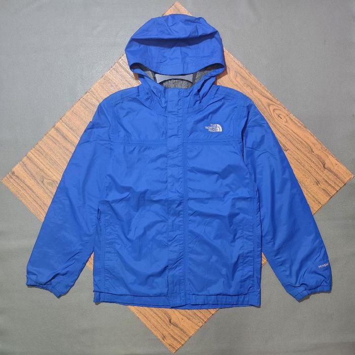 outdoor jacket TNF biru ketombe