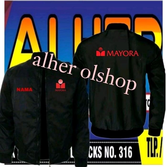 jaket bomber mayora bordir jaket mayora jaket bomber PT mayora jaket PT mayora jaket kerja mayora ja