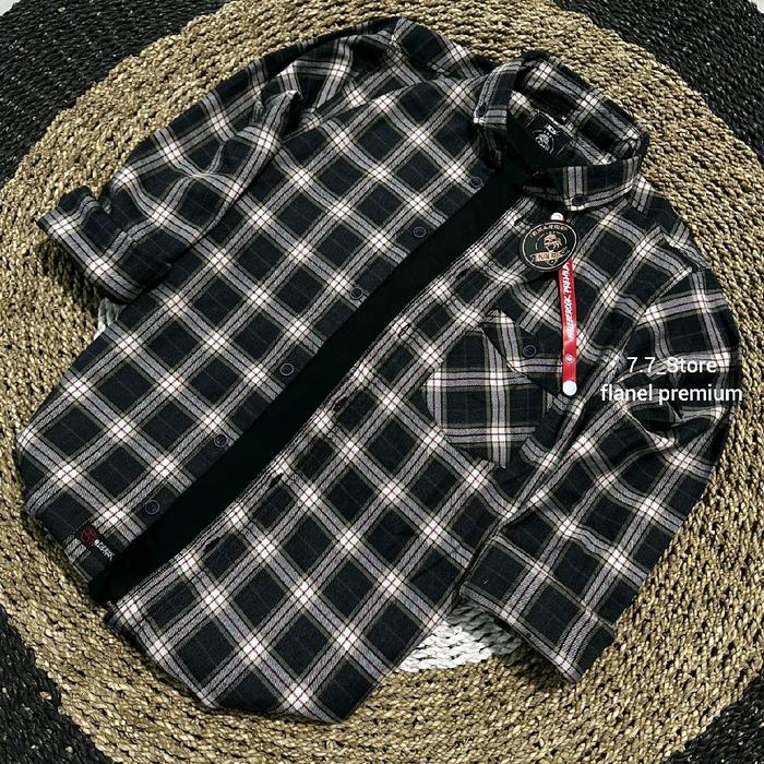 Kemeja Flanel Premium Malebe Rock GT987
