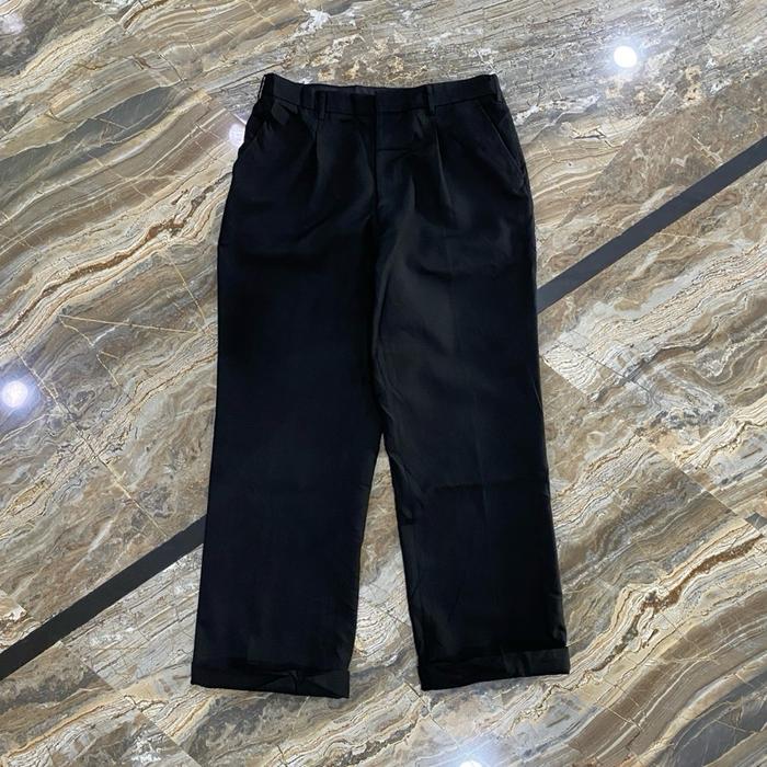 Celana panjang hitam trouser tombow