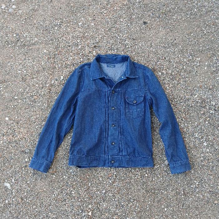 Navy Type 1 Denim Indigo Jacket