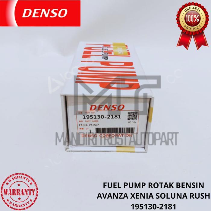 FUEL PUMP POMPA ROTAK BENSIN AVANZA VVTI XENIA RUSH TERIOS SOLUNA ORIGINAL DENSO