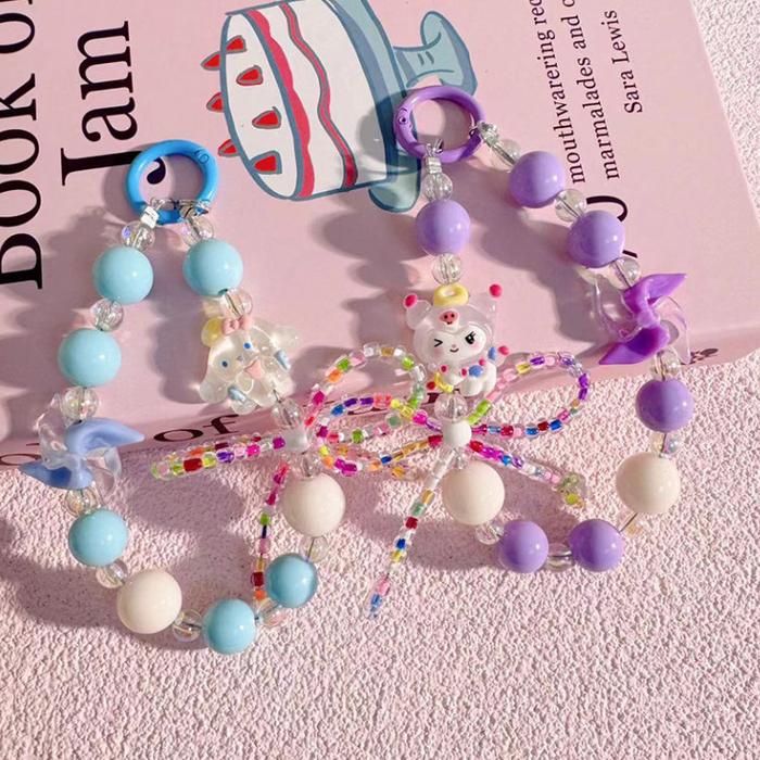Reseller Welcome - G6487 Gantungan HP Aesthetic Beads / Tali Strap Stylish