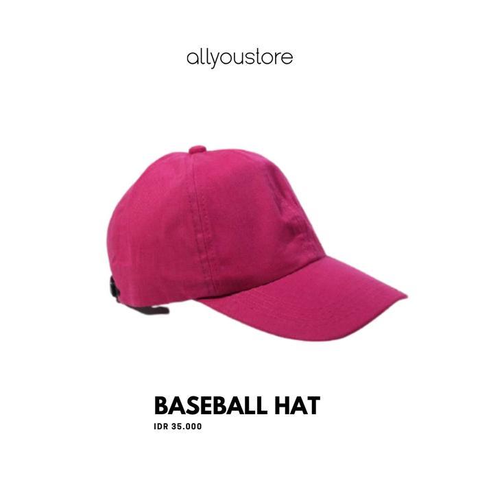 BEST topi baseball pink fanta