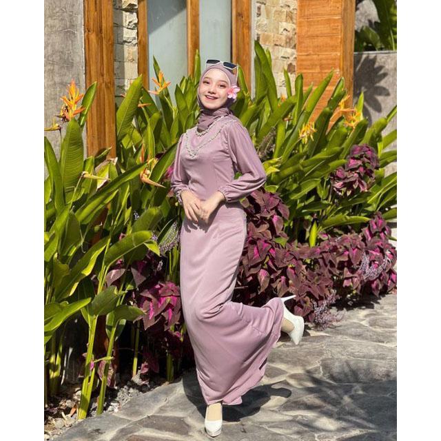 Calendula Dress Satin Kondangan Gaun Bridesmaid Lamaran Tunangan Wisuda Seragam Keluarga Nikahan Sor