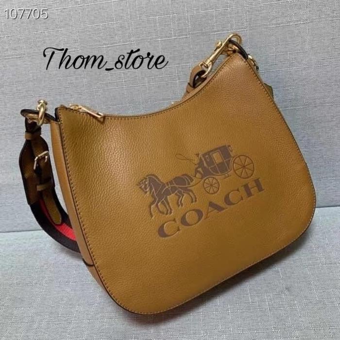 Tas selempang wanita CH F72702 jes hobo half month bag shoulder bag