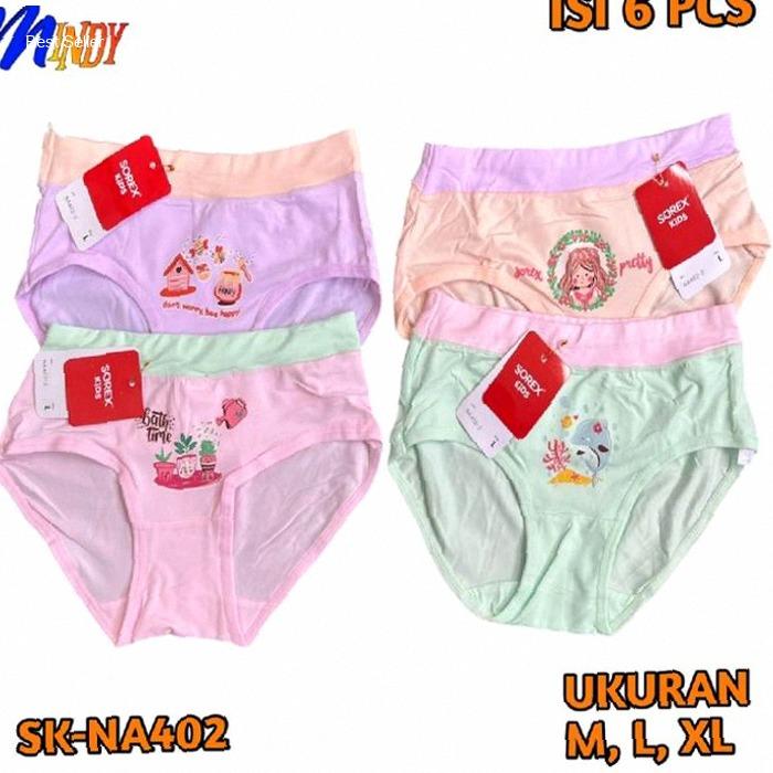 6 PCS celana dalam anak SOREX | CELANA DALAM ANAL PREMIUM | Kekinian