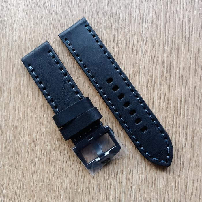 Tali Kulit Tali Jam Alexandre Christie Tali Ac 6308Mc Hitam Original
