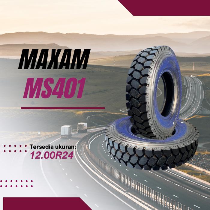 BERLIAN BAN MAXAM Ban Loader 12.00R24 MS401 Ban Truck