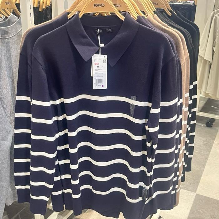 SPAO TSHIRT KERAH LENGAN PANJANG